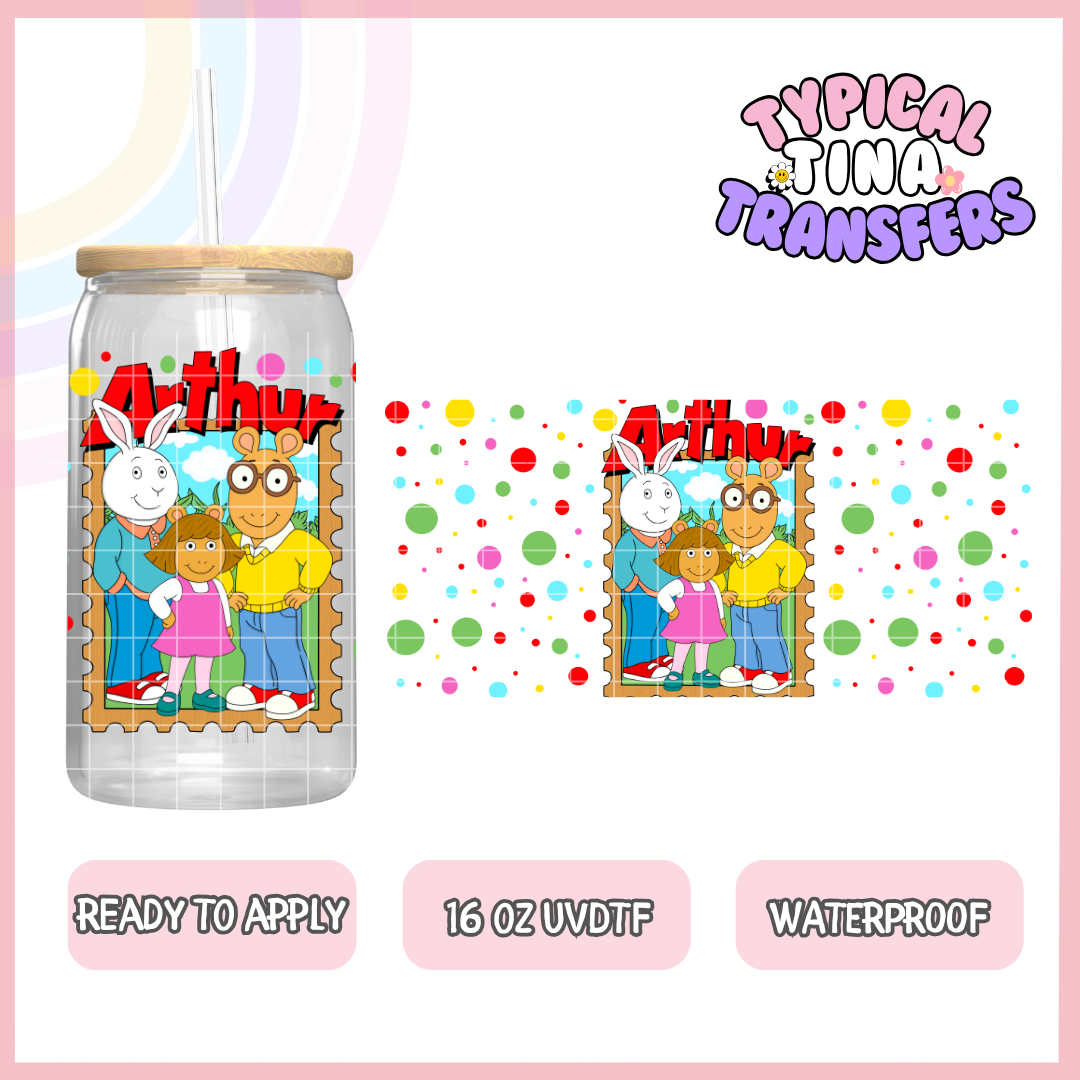 UVDTF #10081 | 16oz UVDTF Wrap | POD