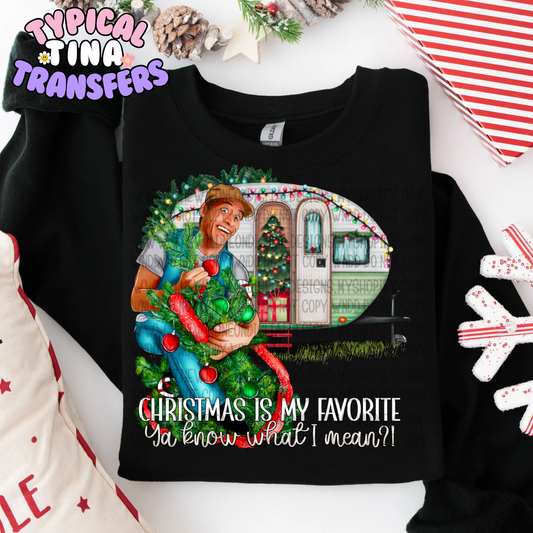 Christmas is my Fav Ernie | DTF Transfer | POD