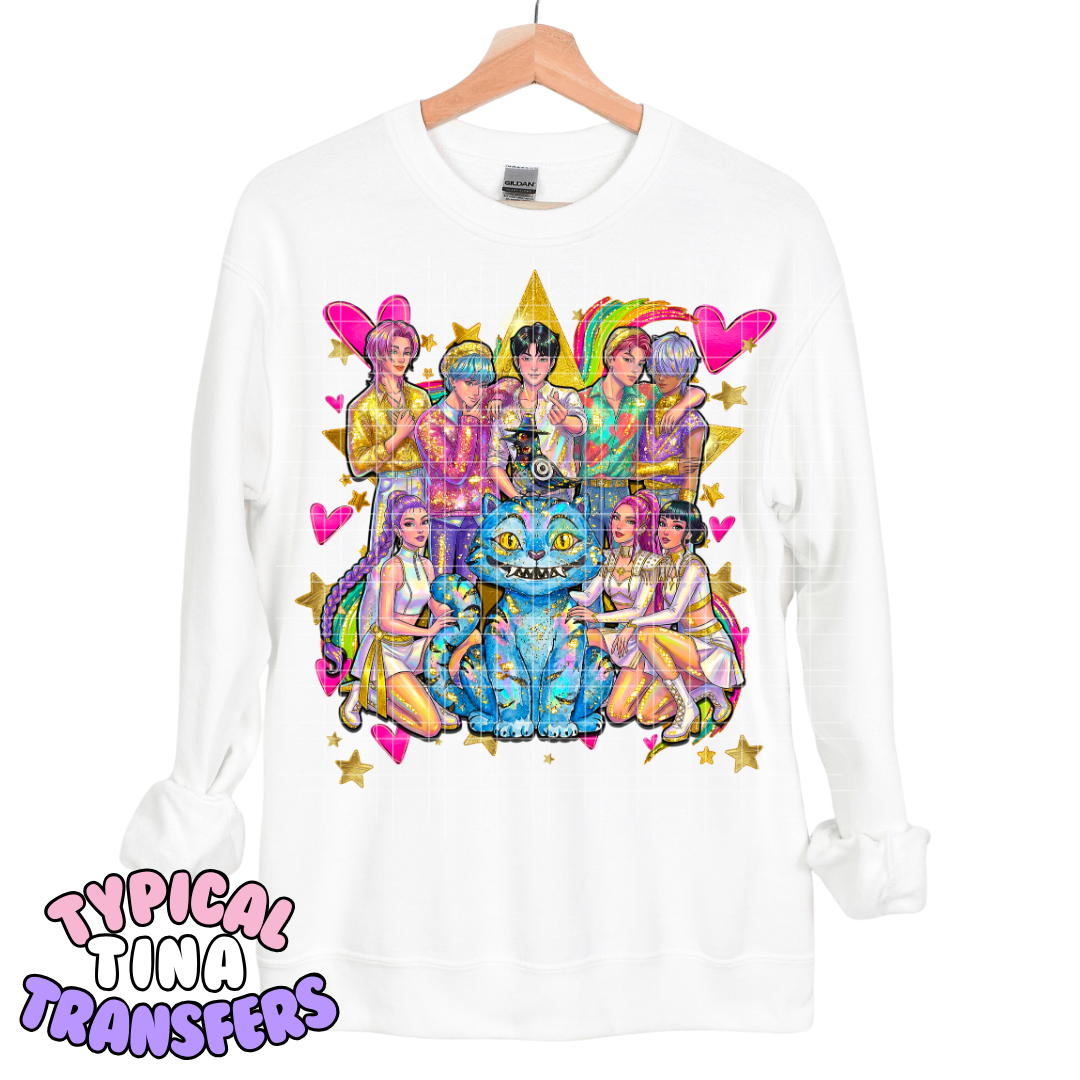 KP_Dhunter Rainbow | DTF Transfers | POD