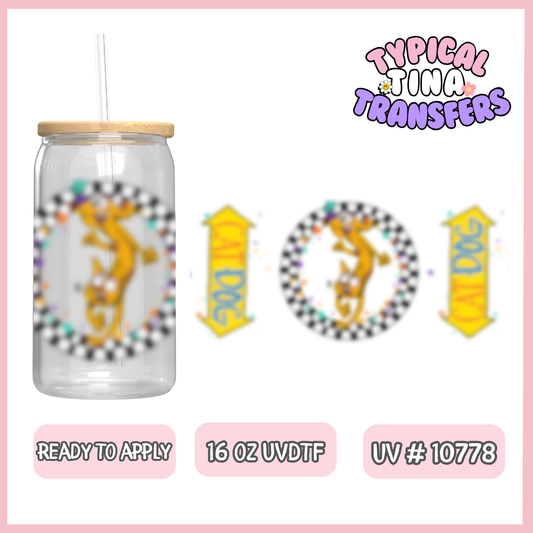 VIP UVDTF #10778 | 16oz UVDTF Wrap | RTS