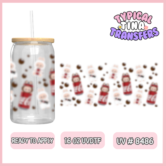 VIP UVDTF #8486 | 16oz UVDTF Wrap | RTS