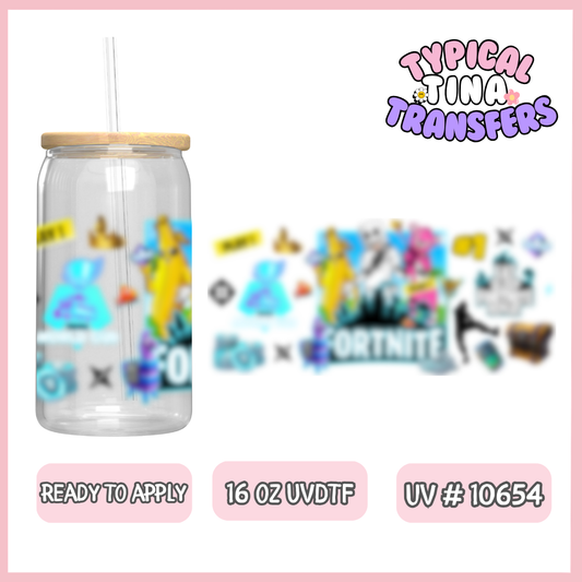 VIP UVDTF #10654 | 16oz UVDTF Wrap | RTS
