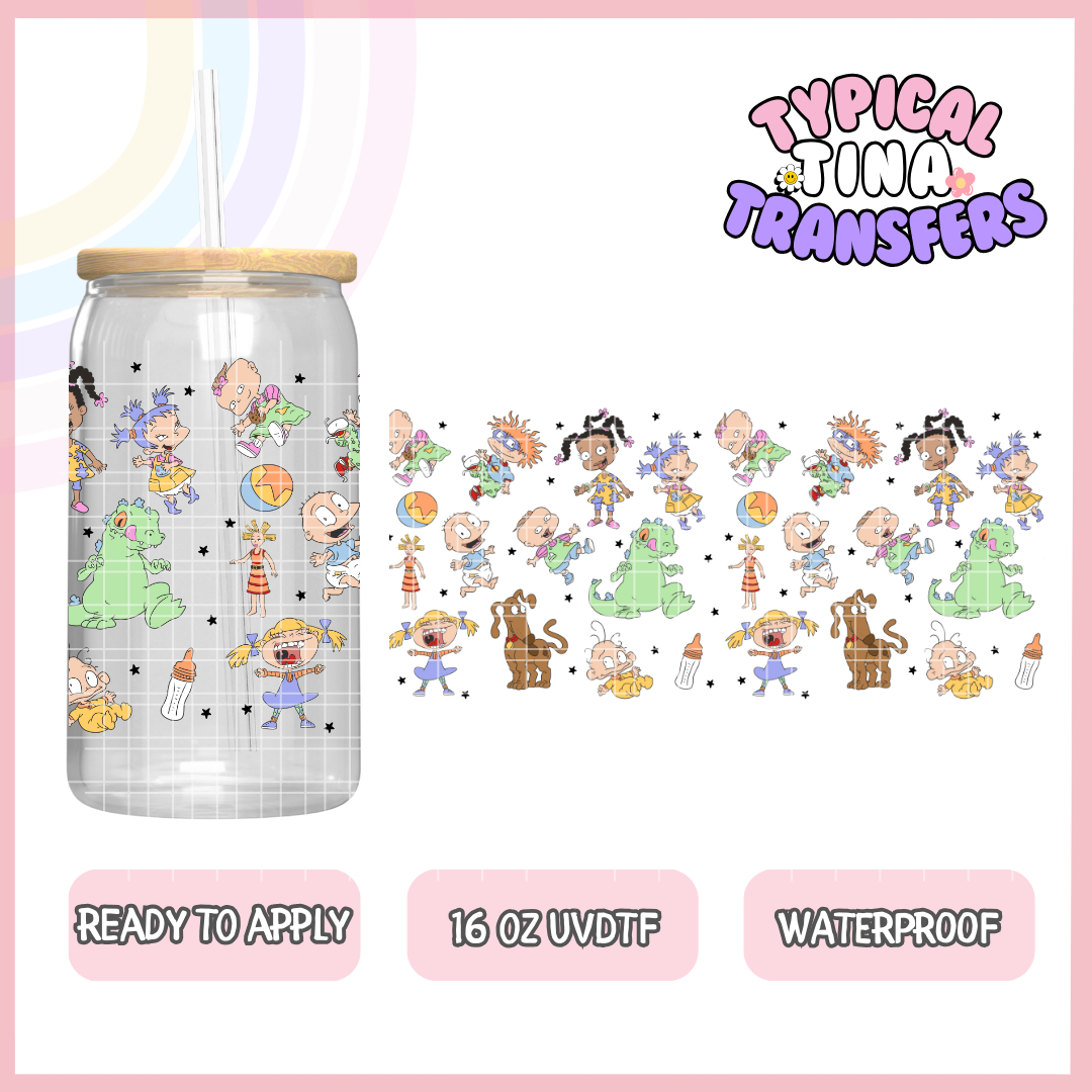 UVDTF #10187 | 16oz UVDTF Wrap | POD