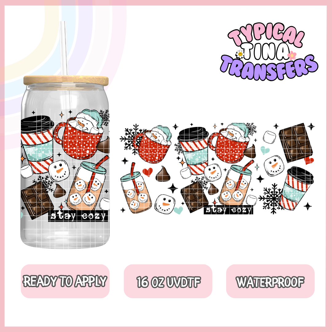 UVDTF #10189 | 16oz UVDTF Wrap | POD