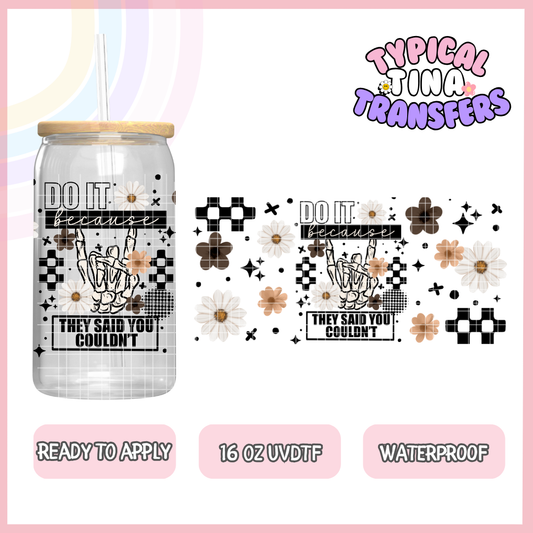 UVDTF #10191 | 16oz UVDTF Wrap | POD