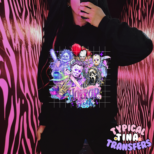 Horror group pink and purple |  DTF Transfer | POD