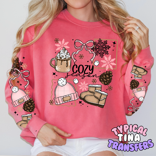 Cozy Season Girls Essentials | DTF Transfers | POD