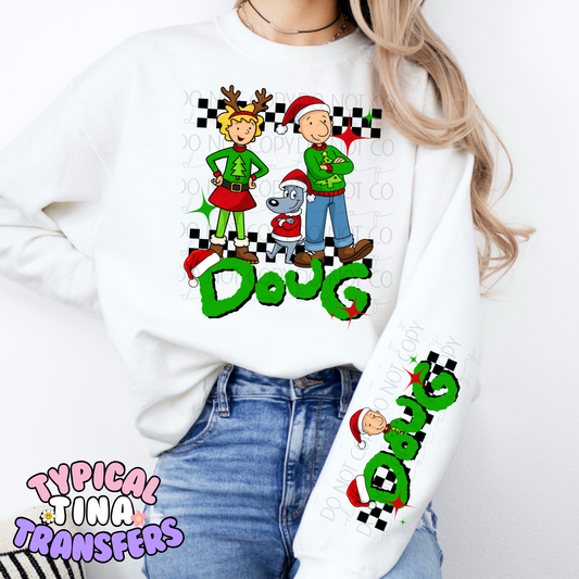 Doug Christmas | DTF Transfer | POD