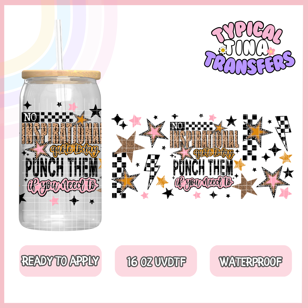 UVDTF #10204 | 16oz UVDTF Wrap | POD