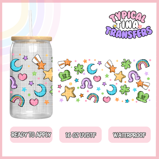 UVDTF #10261 | 16oz UVDTF Wrap | POD