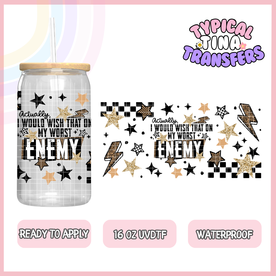 UVDTF #10298 | 16oz UVDTF Wrap | POD