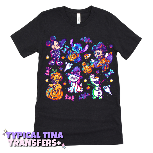 Halloween magical group | DTF Transfers | POD