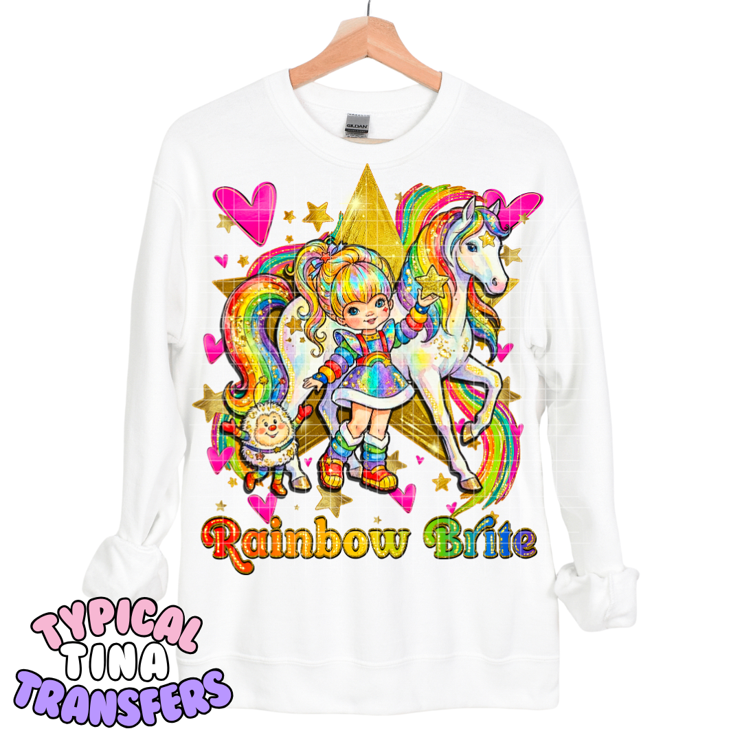Rainbow Doll Rainbow | DTF Transfers | POD