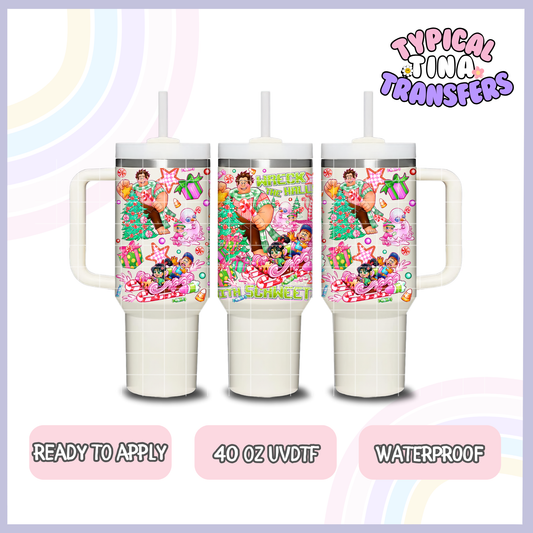 Berry Wreck it R | 40oz UVDTF Wrap | POD