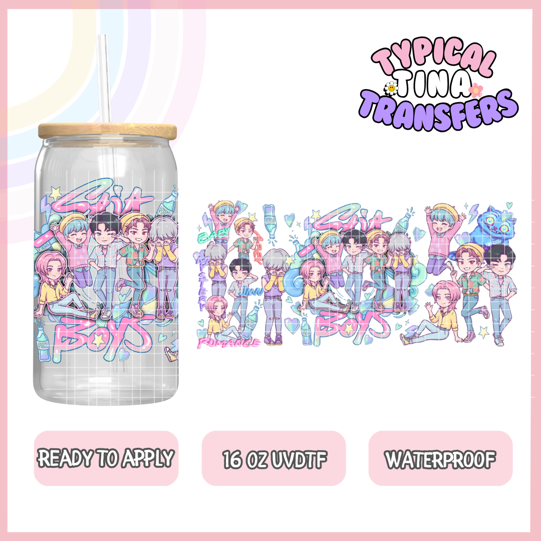 UVDTF #10311 | 16oz UVDTF Wrap | POD