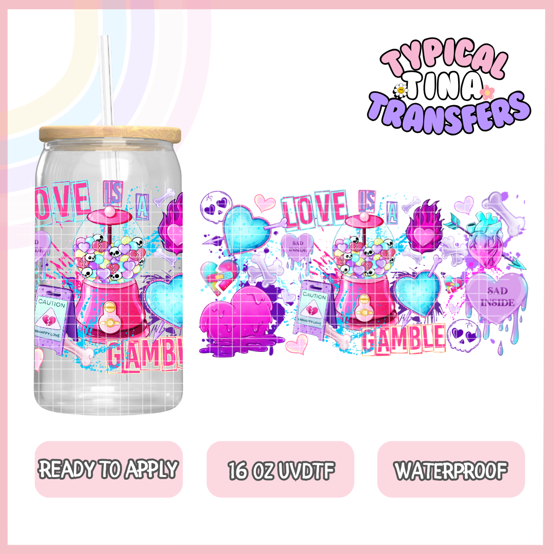 UVDTF #10372 | 16oz UVDTF Wrap | POD