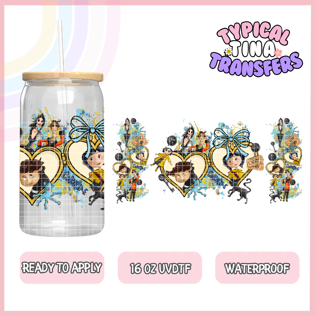 UVDTF #10388 | 16oz UVDTF Wrap | POD