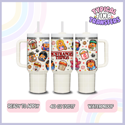 Stranger Nuggets | 40oz UVDTF Wrap | POD