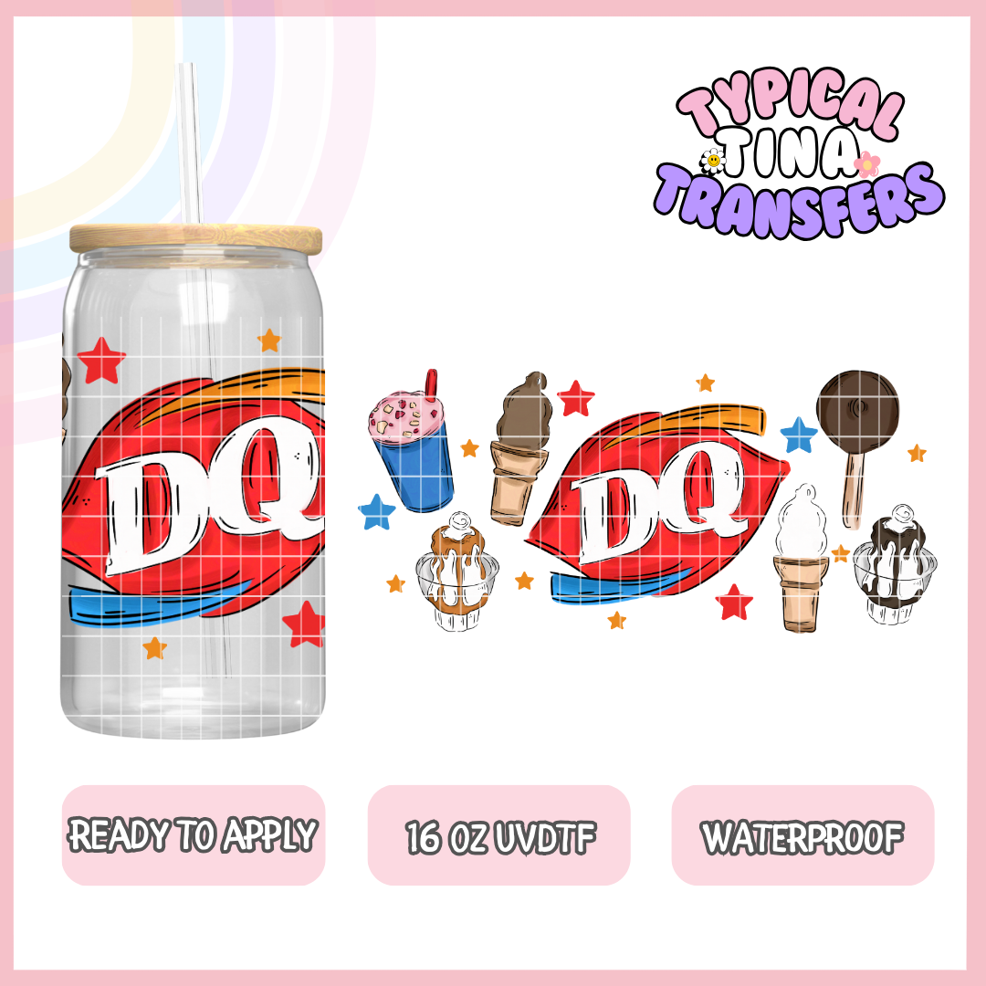 UVDTF #10412 | 16oz UVDTF Wrap | POD