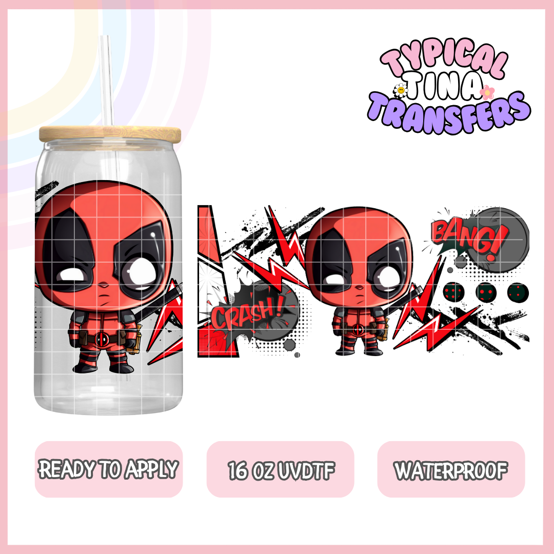 UVDTF #10479 | 16oz UVDTF Wrap | POD