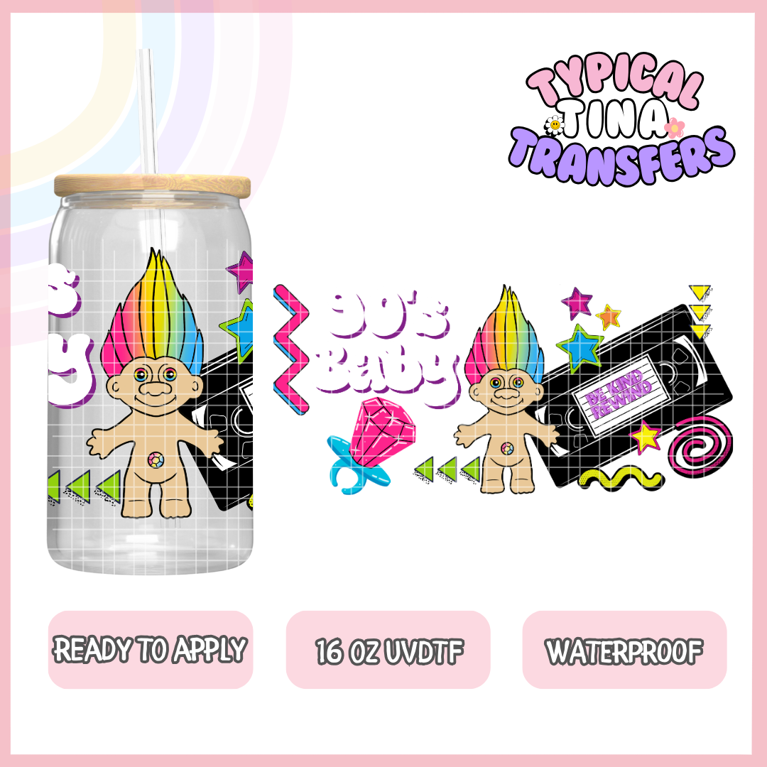 UVDTF #10491 | 16oz UVDTF Wrap | POD