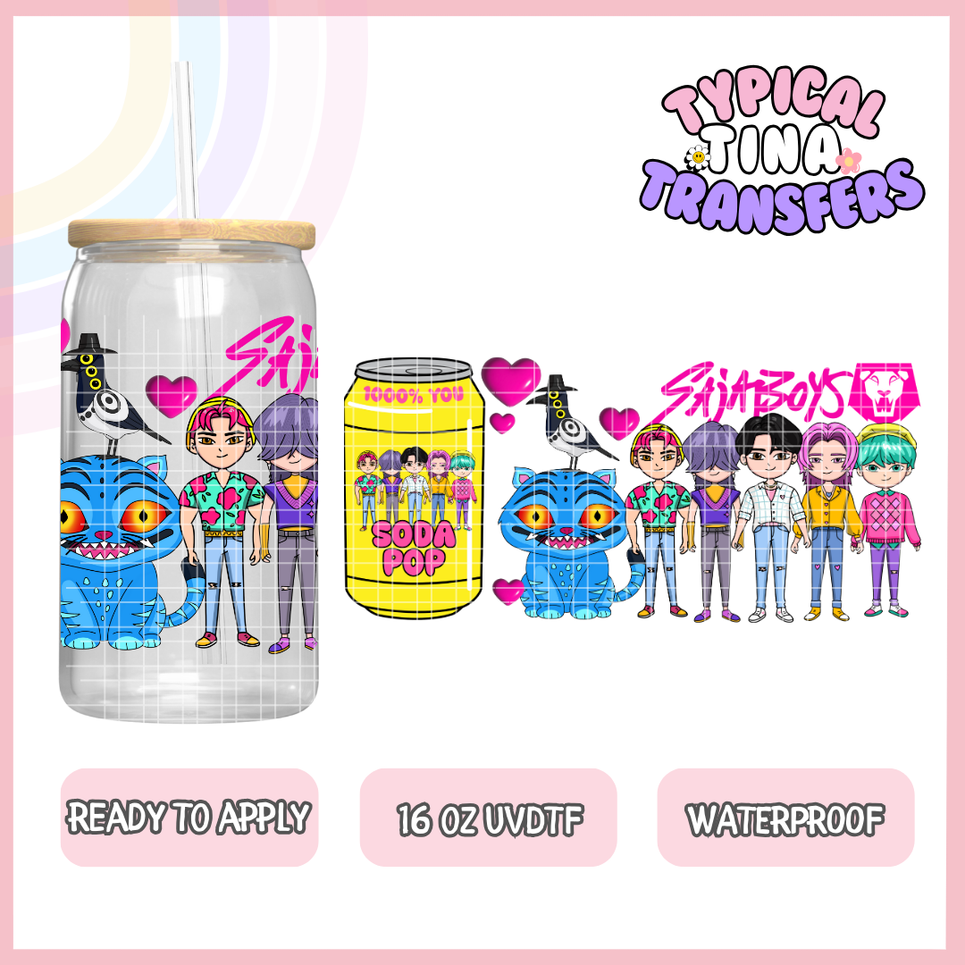 UVDTF #10498 | 16oz UVDTF Wrap | POD