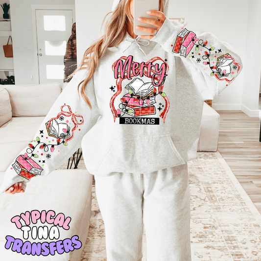 Merry bookmas | DTF Transfers | POD