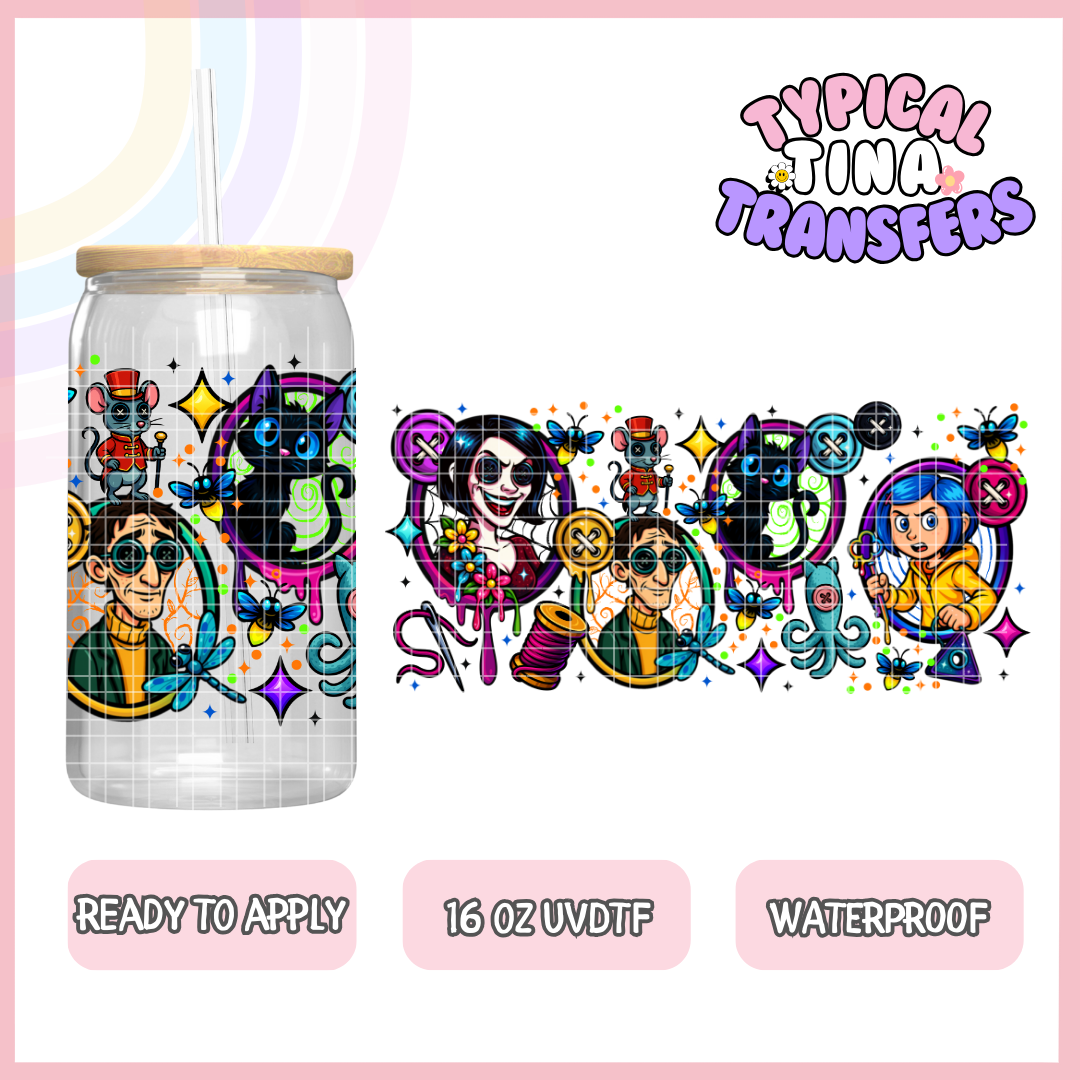 UVDTF #10535 | 16oz UVDTF Wrap | POD