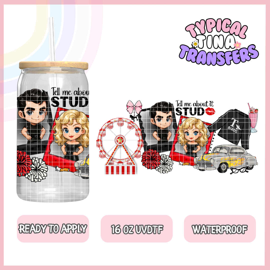 UVDTF #10545 | 16oz UVDTF Wrap | POD