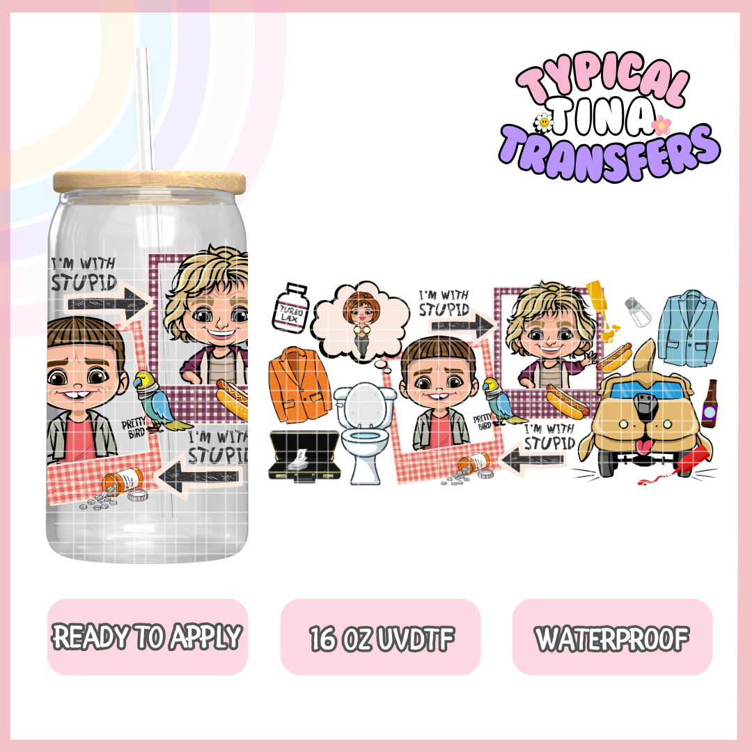 UVDTF #10547 | 16oz UVDTF Wrap | POD