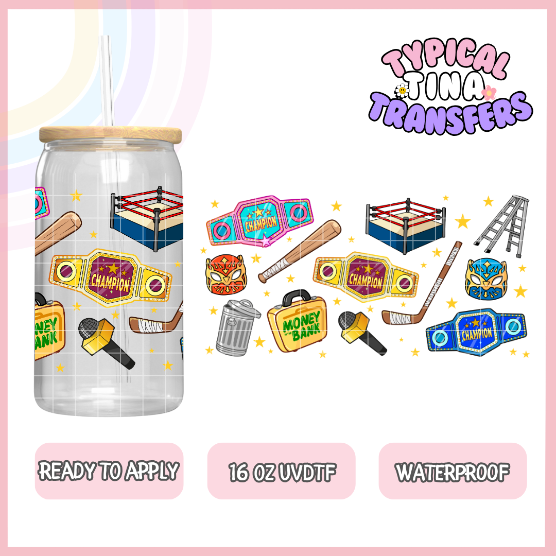 UVDTF #10555 | 16oz UVDTF Wrap | POD