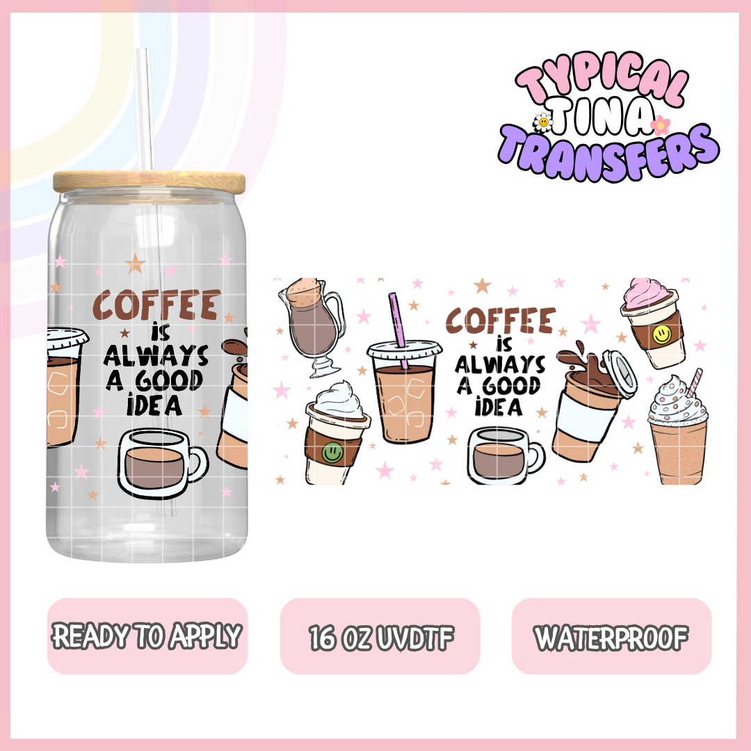 UVDTF #10567 | 16oz UVDTF Wrap | POD