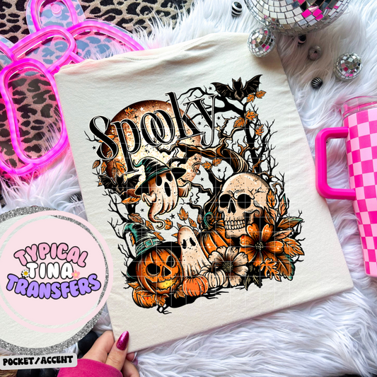 Spooky sceneary | DTF Screen Print