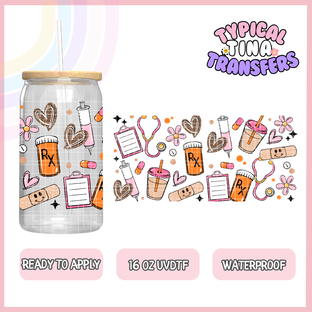 UVDTF #10636 | 16oz UVDTF Wrap | POD