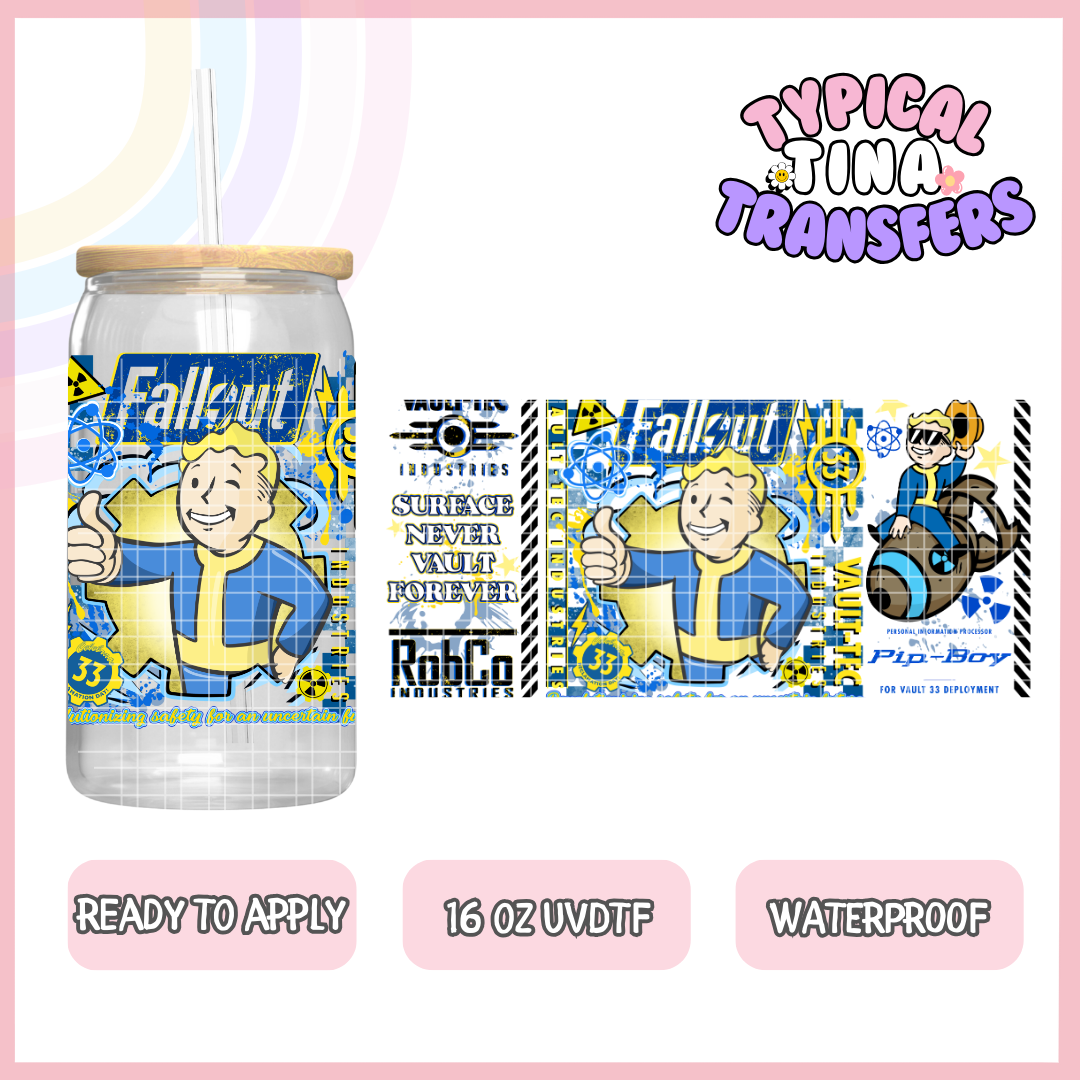 UVDTF #10648 | 16oz UVDTF Wrap | POD