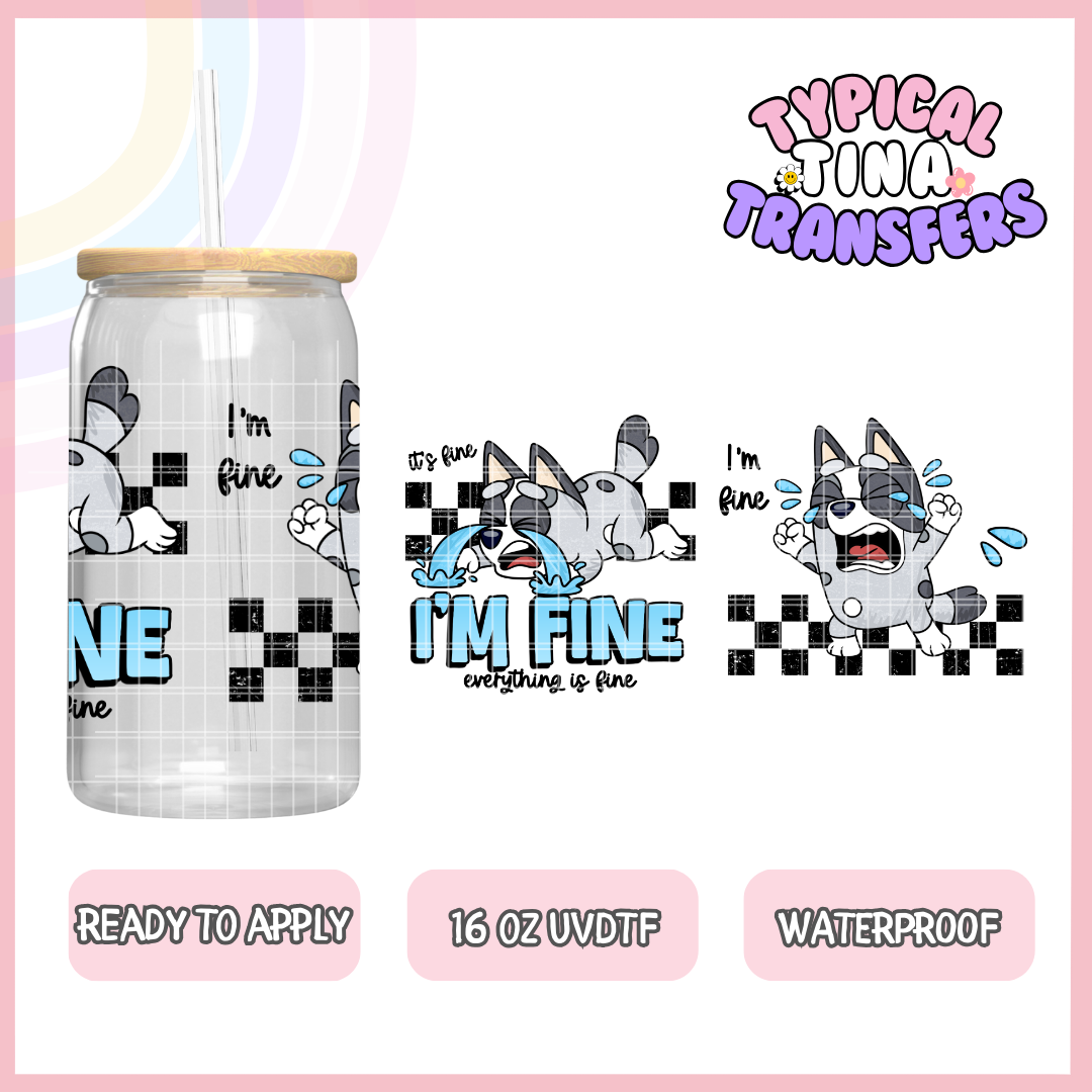 UVDTF #10653 | 16oz UVDTF Wrap | POD