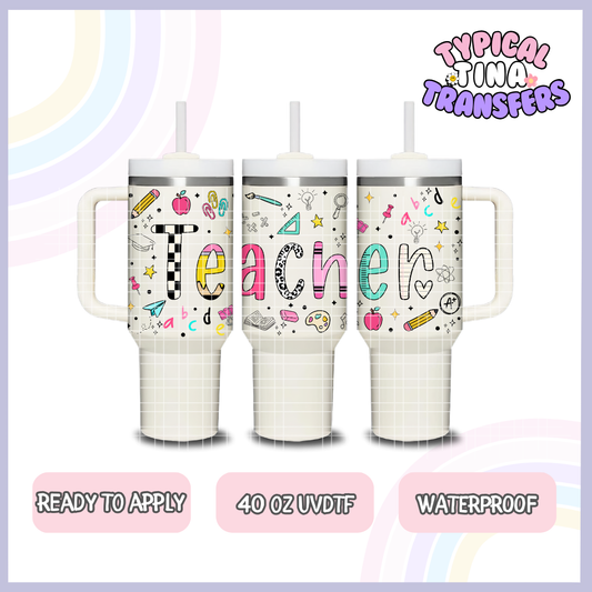 UV# 40_10736 | 40oz UVDTF Wrap | POD