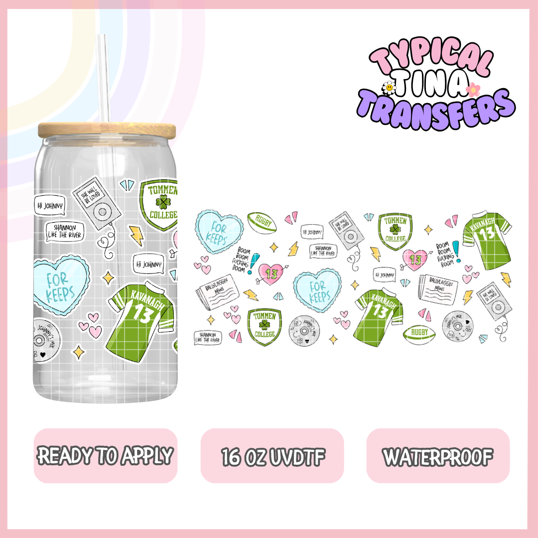 UVDTF #10740 | 16oz UVDTF Wrap | POD