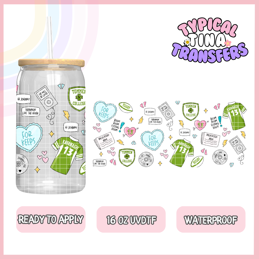 UVDTF #10741 | 16oz UVDTF Wrap | POD