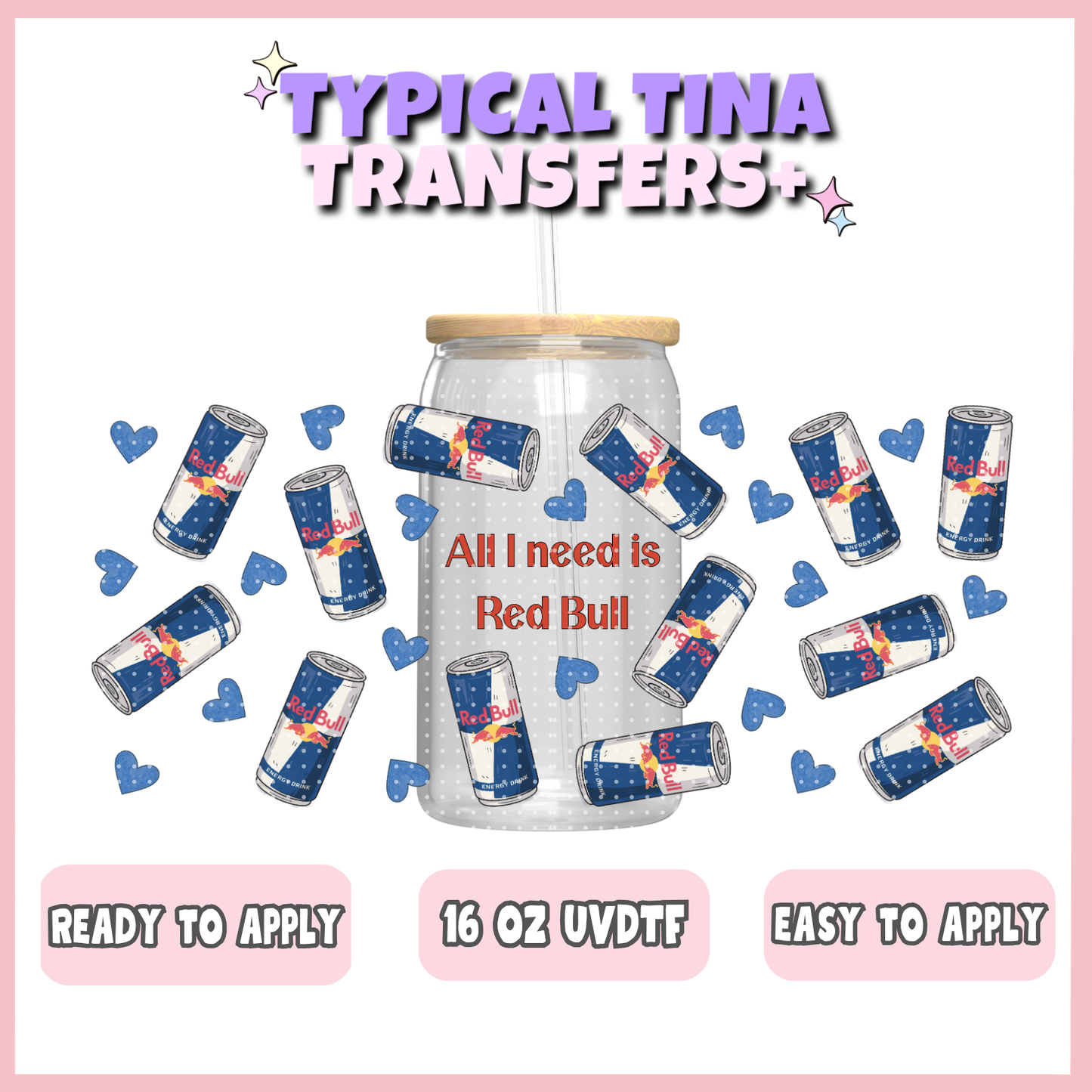 UVDTF #10747 | 16oz UVDTF Wrap | POD