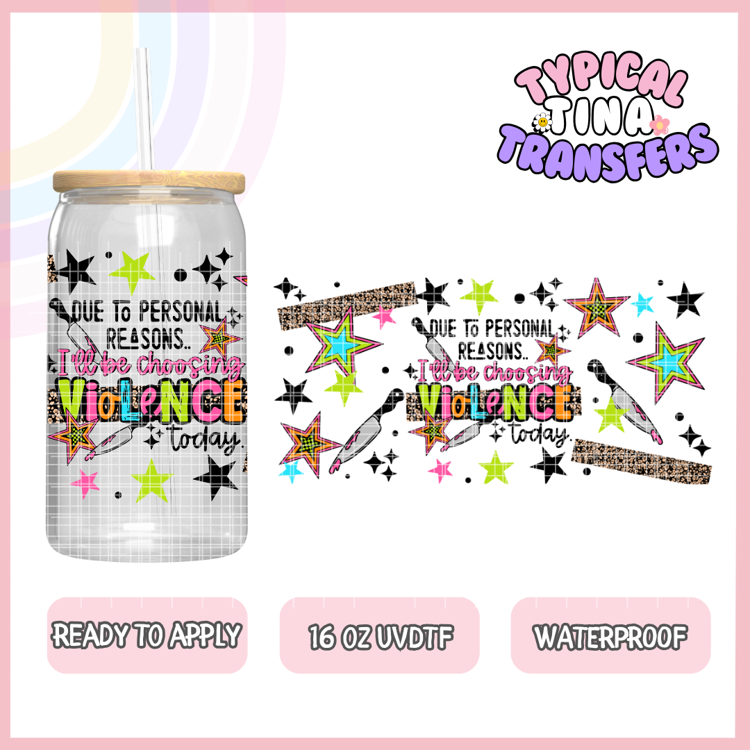 UVDTF #10786 | 16oz UVDTF Wrap | POD