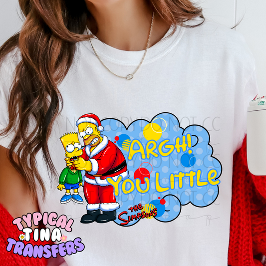 Argh you little... | DTF Transfer | POD