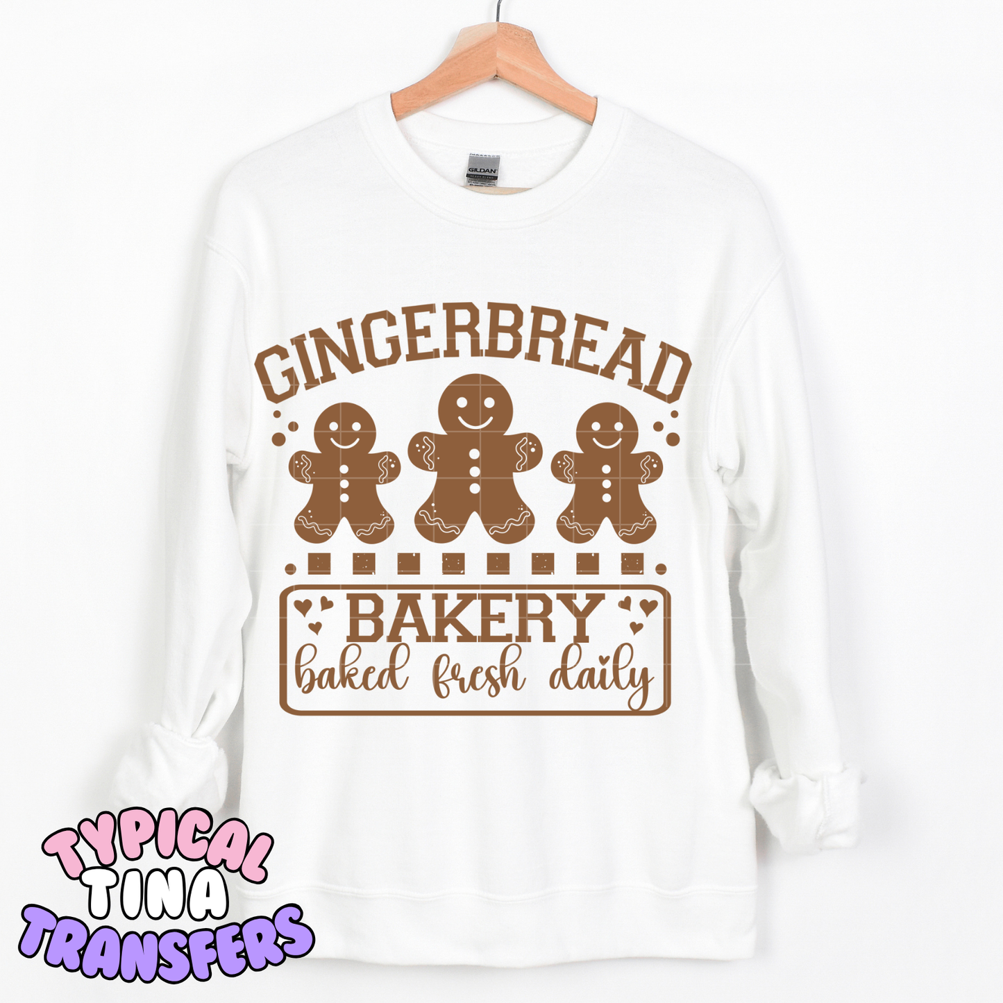 Gingerbread Bakery | DTF Transfer | POD