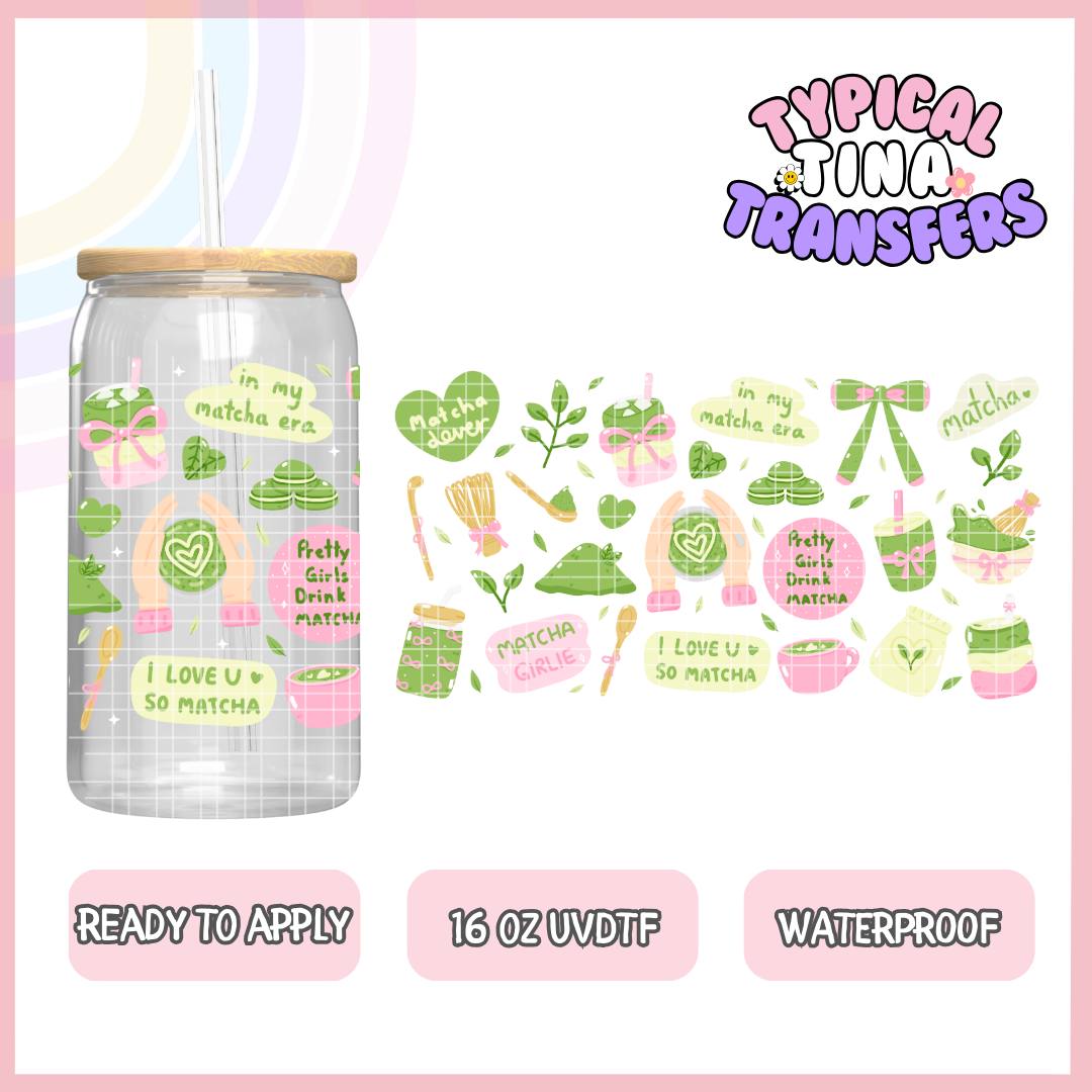 UVDTF #10875 | 16oz UVDTF Wrap | POD