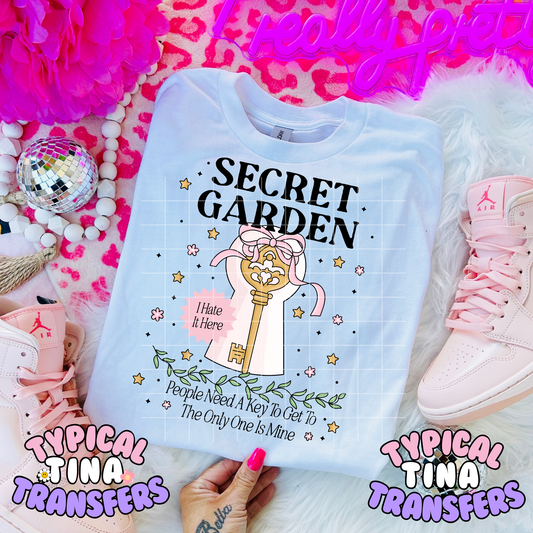 Secret Garden | DTF Transfer | POD