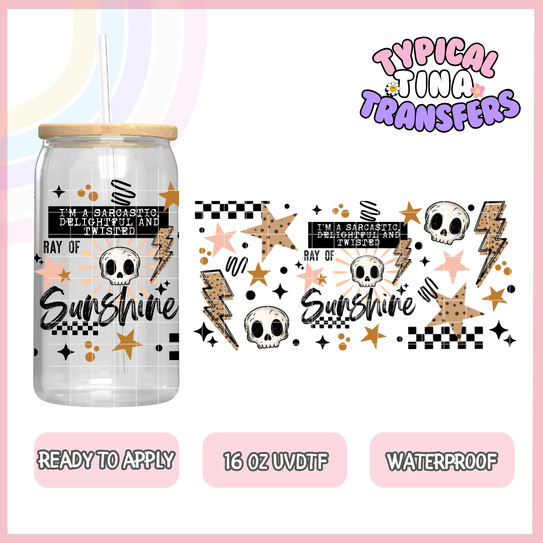 UVDTF #10912 | 16oz UVDTF Wrap | POD