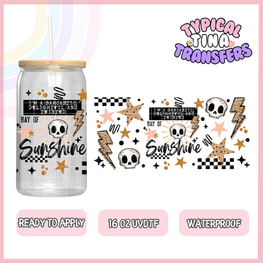 UVDTF #10912 | 16oz UVDTF Wrap | POD