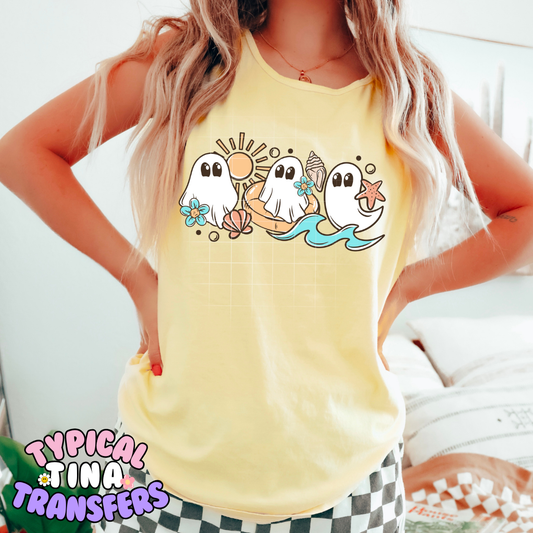 Summer Ghosts | DTF Transfer | POD