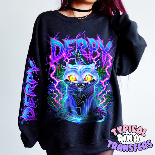 Derb_ cat | DTF Transfer | POD