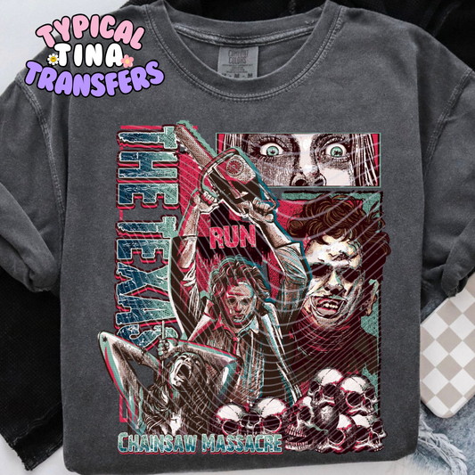 Texas chain | DTF Screen Print | POD - choose design